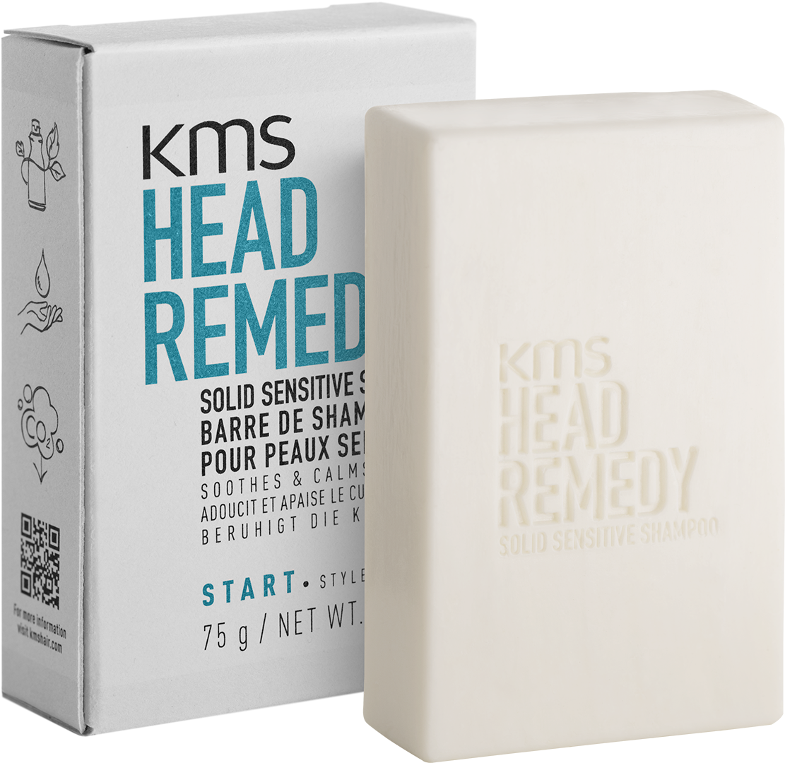 KMS Head Remedy Sensitive Solid Shampoo Bar 75grms The Birdcage Hair