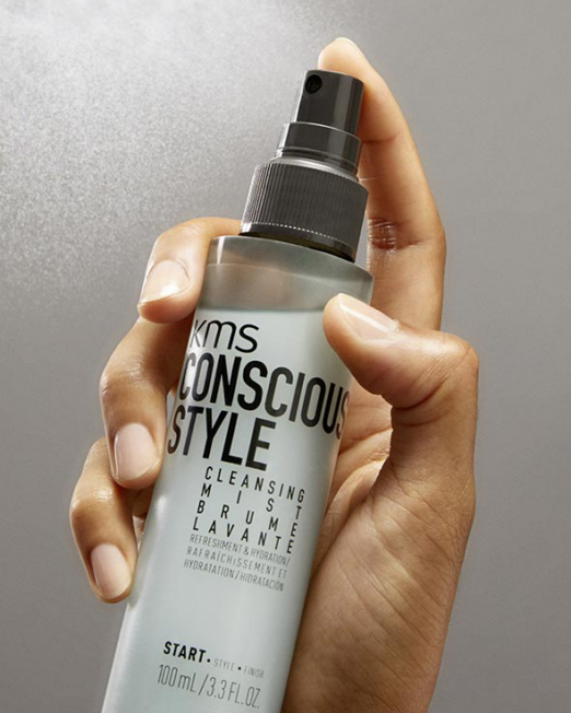 kms-consciousstyle-cleansing-mist-product-in-use